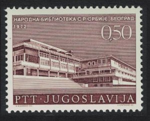 Yugoslavia Re-opening of National Library Belgrade 1972 MNH SG#1534