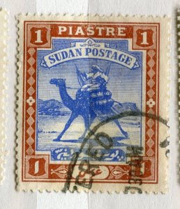 BRITISH EAST AFRICA PROTECTORATE; Early 1900s Came Rider used 1Pi. value