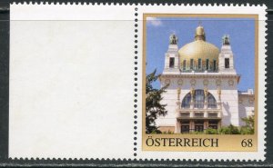 AUSTRIA non-Scott Personalized Stamp 2015 68c Kirche Steinhof OG Mint NH