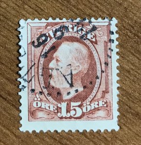 Sweden Scott #59 F CDS (Facit #55)