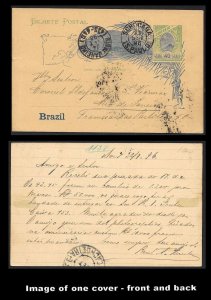 BRAZIL (115+ Pcs) Very Old Postal Stationery Collection c1880s to 1930s