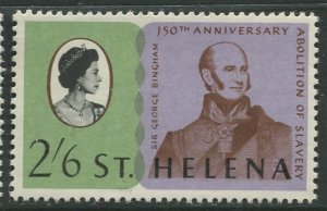 STAMP STATION PERTH St Helena #208 Abolition of Slavery 1968 MNH