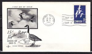 Canada, Scott cat. 415. Canadian Geese issue. First day cover. ^