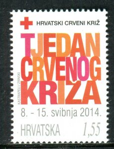 194 CROATIA 2014 - RED CROSS - MNH SET