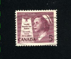 Canada  380  -1   used VF PD 1958