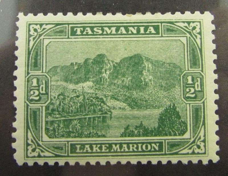 1902 Tasmania Australia SC #94 LAKE MARION  MH stamp 