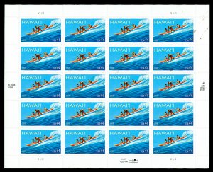 Scott 4415 44c Hawaii Mint Sheet NH Small Spots Cat $28 (face $8.80)