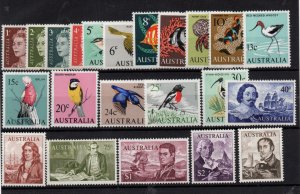Australia 1966-71 mint collection to $4 (22 stamps) LHM WS36638