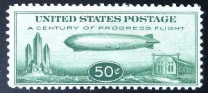 Scott #C18 - F/VF - 50c Green - Graf Zeppelin - MNH - 1933