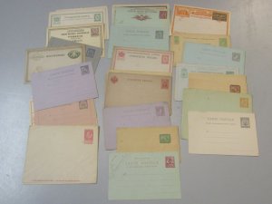 POSTAL HISTORY Selection of  thirty unused postal stationery postcards - 26487