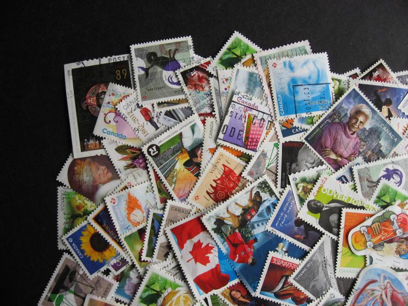 Canada elusive U commems 2005-15 mixture (duplicates,mixed condition)