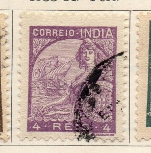 Portuguese India 1933-34 Early Issue Fine Used 4r. NW-265463