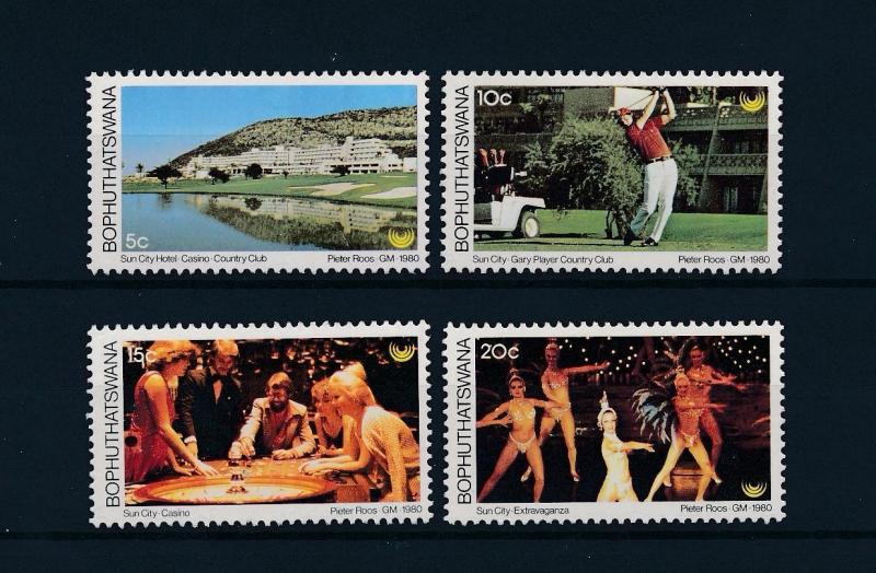 [46302] Bophuthatswana 1980 Sports Golf Tourism Sun city casino MNH