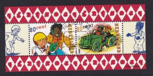 Netherlands #1057a  cancelled  2000  sheet  comic strip characters