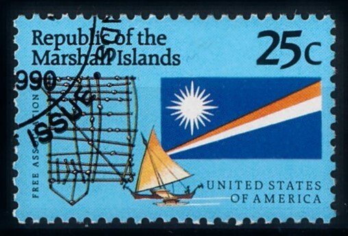 [68389] Marshall Islands 1990 Free Assoc. Joint Issue US Micronesia  Used CTO