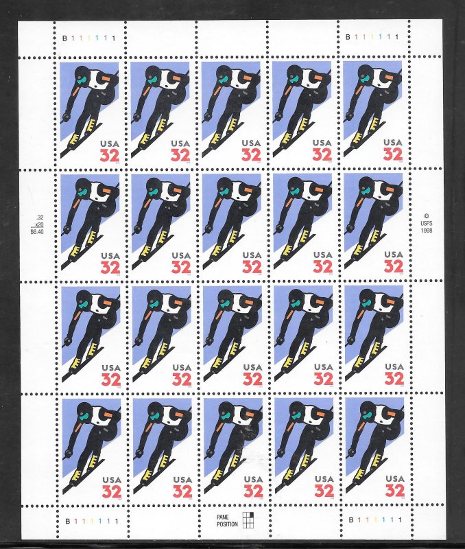 #3180 MNH Sheet