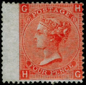 SG95, 4d deep vermilion plate 13, M MINT. Cat £600.