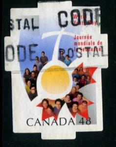 1957 Canada 48c World Youth Day, used