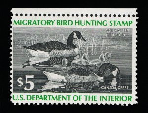 GENUINE SCOTT #RW43 XF MINT OG NH 1976 FEDERAL DUCK STAMP