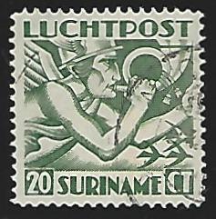 Suriname #C3 Used Single Stamp