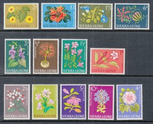 Sierra Leone 227-239 Flowers MNH VF