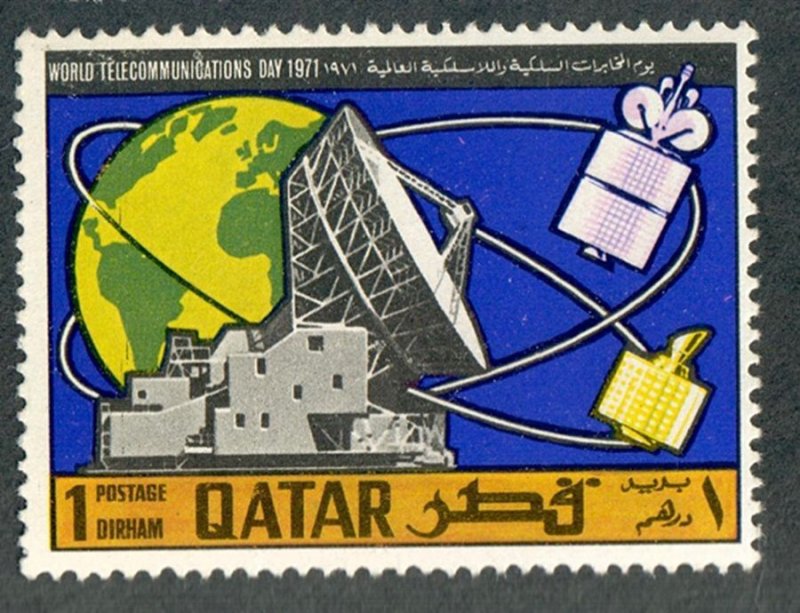 Qatar #244 Mint Hinged single