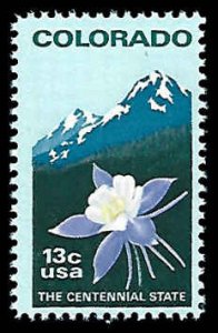 PCBstamps   US #1711 13c Colorado Statehood, MNH, (35)