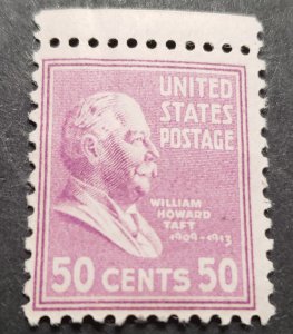 1938 50c Taft US 831