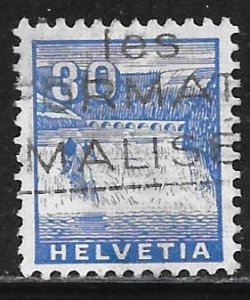 Switzerland 225: 30c Viamala Gorge, used, F-VF