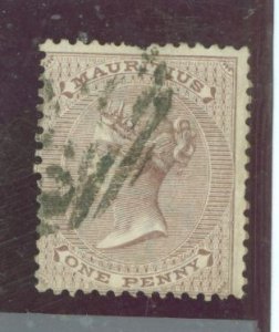 Mauritius #32 Used Single