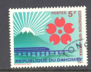 Dahomey Sc # 270 used (DT)