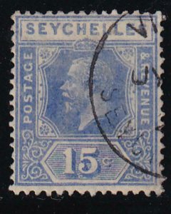 Seychelles 1921-32 SC 102 Used 