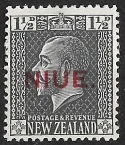 Niue # 23   King George V - 1-1/2d.  1917  (1) Unused