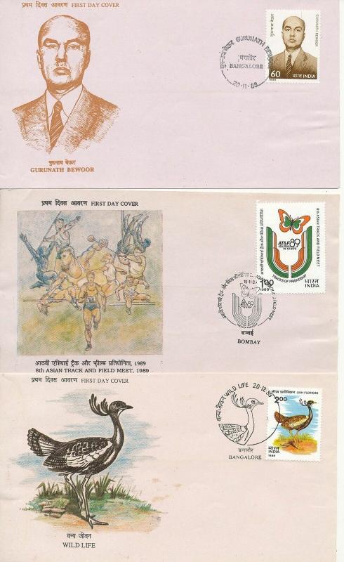 INDIA FDC Covers Mixture (Appx 20 Items) Ac1011