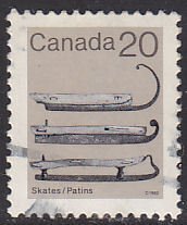 Canada 922 Ice Skates 20¢ 1982