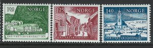 Norway Scott 651-653 MNH 