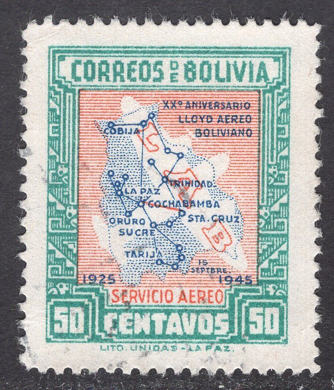 bolivia-scott-c107-central-south-america-bolivia-air-mail-stamp