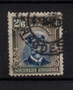 Southern Rhodesia 1924 2s 6d Admiral SG13 fine used WS36405