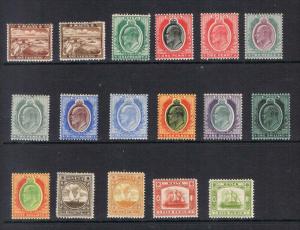 Malta 1904 Sc 28-45(37 missing )MH 