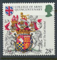 Great Britain  SG 1238 SC# 1042 Used / FU with First Day Cancel - College of ...