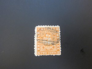 British Guinea 1866 Sc 51 FU