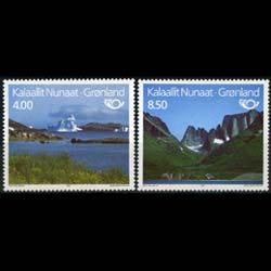 GREENLAND 1995 - Scott# 289-90 Tourism Set of 2 NH