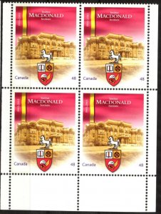 Canada 2003 Institute Macdonald Mi.2127 Block of 4 MNH