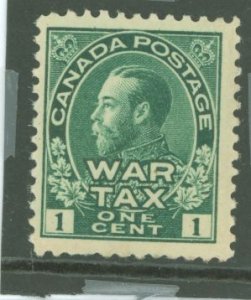 Canada #MR1 Mint (NH) Single