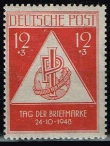DDR 1948,Sc.#10NB3 MNH. Stamp day. cv.#€1