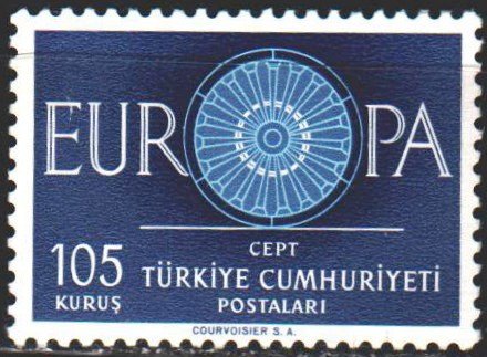 Turkey. 1960. 1775 from the series. Europa Sept. MVLH.