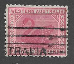 Western Australia  Scott 90  Used