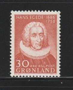 Greenland 46 Set MH Hans Egede, Missionary (A)