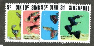 1974 Singapore Sc.# 206/09 mnh** cv $10.25 ( 9603 BCXX )