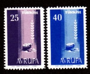 Turkey # 1427-1428 Mint Europa!